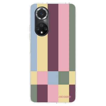 Picasee silikonowe przeźroczyste etui na Huawei Nova 9 SE - Lobby tiles