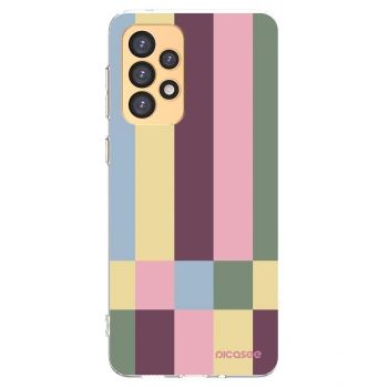 Picasee silikonowe przeźroczyste etui na Samsung Galaxy A33 5G A336 - Lobby tiles