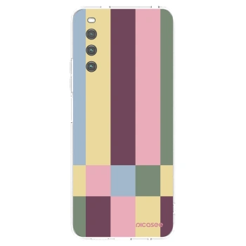 Picasee silikonowe przeźroczyste etui na Sony Xperia 10 IV 5G - Lobby tiles