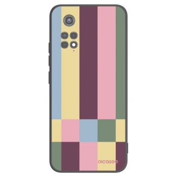 Picasee silikonowe czarne etui na Xiaomi Redmi Note 11S 5G - Lobby tiles