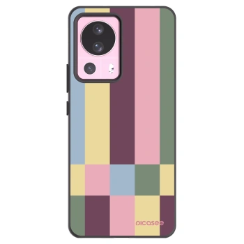 Picasee silikonowe czarne etui na Xiaomi 13 Lite - Lobby tiles