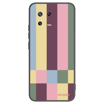Picasee silikonowe czarne etui na Xiaomi 13 Pro - Lobby tiles