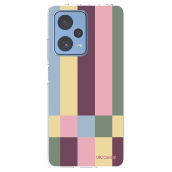 Picasee silikonowe przeźroczyste etui na Xiaomi Redmi Note 12 Pro 5G - Lobby tiles