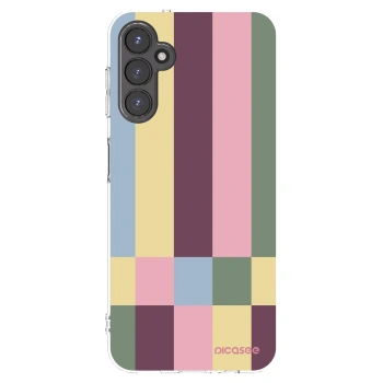 Picasee silikonowe przeźroczyste etui na Samsung Galaxy A14 5G A146P - Lobby tiles