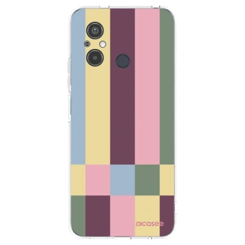 Picasee silikonowe przeźroczyste etui na Xiaomi Redmi 12C - Lobby tiles