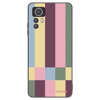 Picasee silikonowe czarne etui na Xiaomi Redmi Note 12S - Lobby tiles