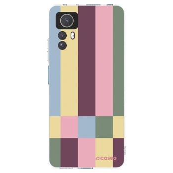 Picasee silikonowe przeźroczyste etui na Xiaomi Redmi Note 12S - Lobby tiles