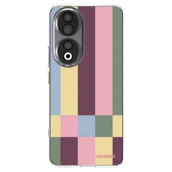 Picasee silikonowe przeźroczyste etui na Honor 90 5G - Lobby tiles