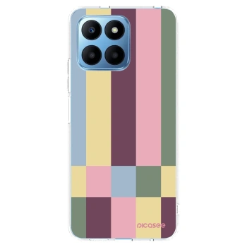 Picasee silikonowe przeźroczyste etui na Honor 70 Lite - Lobby tiles