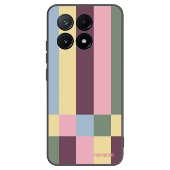 Picasee silikonowe czarne etui na Xiaomi Poco X6 Pro - Lobby tiles
