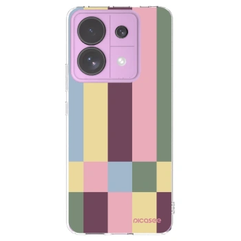 Picasee silikonowe przeźroczyste etui na Xiaomi Redmi Note 13 Pro 5G - Lobby tiles