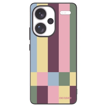 Picasee silikonowe czarne etui na Xiaomi Redmi Note 13 Pro+ 5G - Lobby tiles