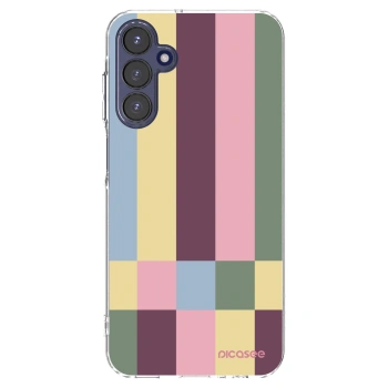 Picasee silikonowe przeźroczyste etui na Samsung Galaxy A15 A155F 4G - Lobby tiles