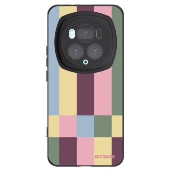 Picasee silikonowe czarne etui na Honor Magic6 Pro - Lobby tiles