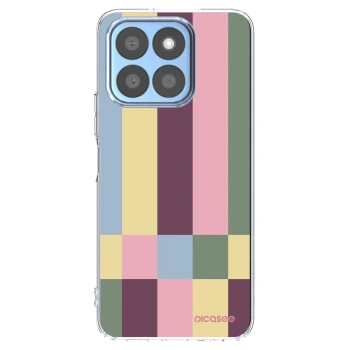 Picasee silikonowe przeźroczyste etui na Honor X8b - Lobby tiles