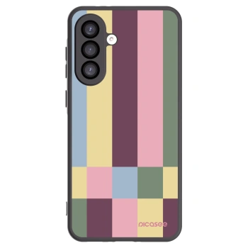 Picasee silikonowe czarne etui na Samsung Galaxy A26 5G A266B - Lobby tiles