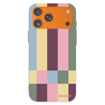 Picasee silikonowe przeźroczyste etui na Apple iPhone 17 Pro Max - Lobby tiles