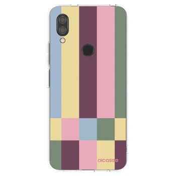 Picasee silikonowe przeźroczyste etui na Xiaomi Redmi 7 - Lobby tiles