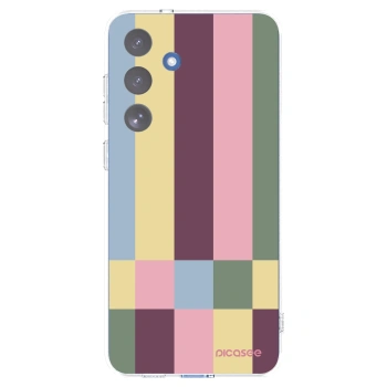 Picasee silikonowe przeźroczyste etui na Samsung Galaxy S25 FE 5G - Lobby tiles