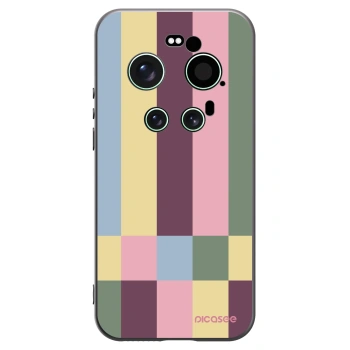 Picasee silikonowe czarne etui na Xiaomi 17 Ultra - Lobby tiles