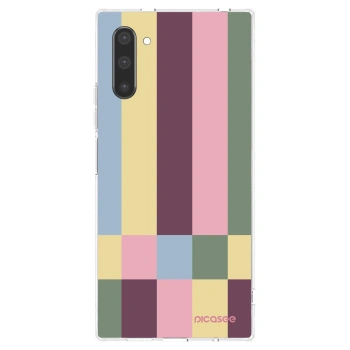 Picasee silikonowe przeźroczyste etui na Samsung Galaxy Note 10 N970F - Lobby tiles