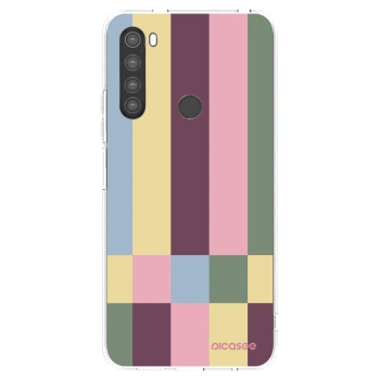 Picasee silikonowe przeźroczyste etui na Xiaomi Redmi Note 8 - Lobby tiles