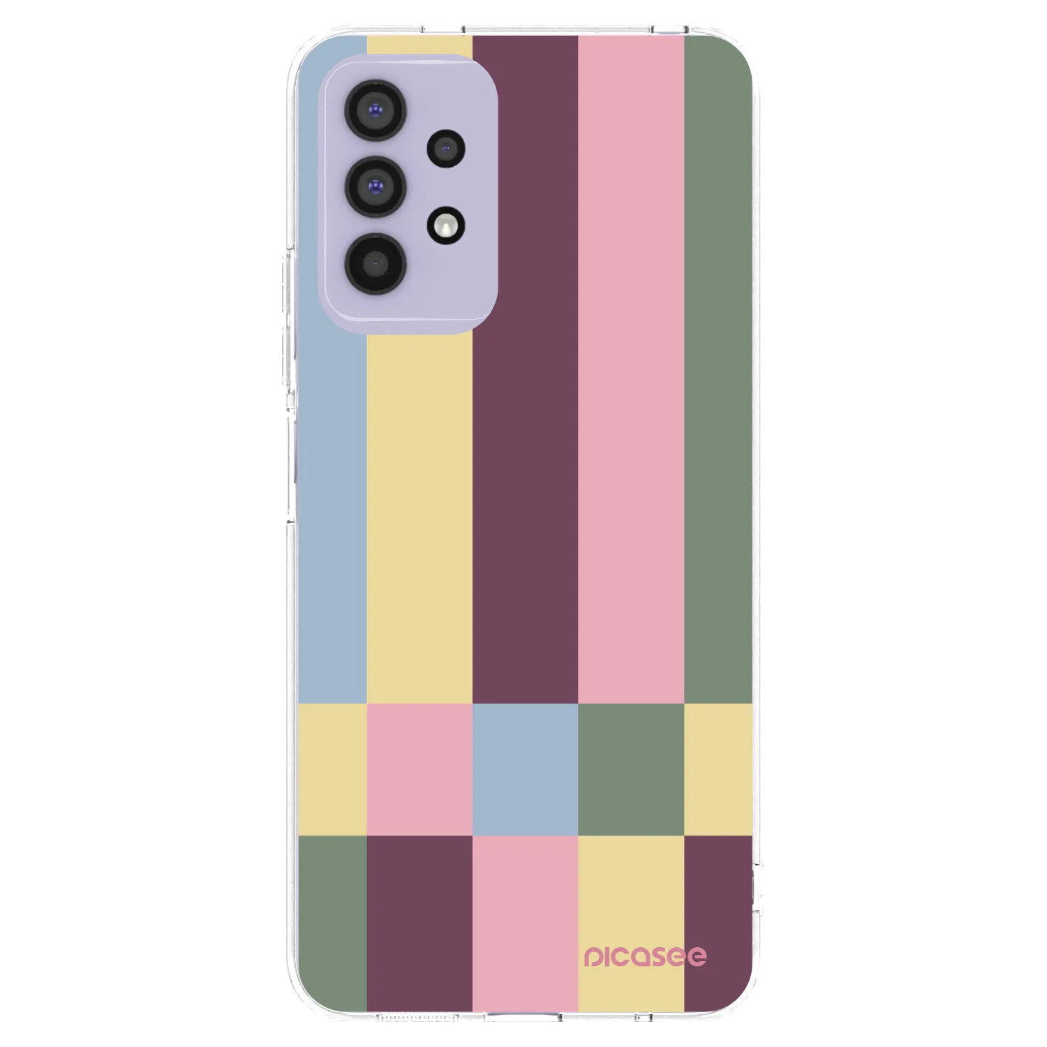 Picasee silikonowe przeźroczyste etui na Samsung Galaxy A32 4G SM-A325F - Lobby tiles