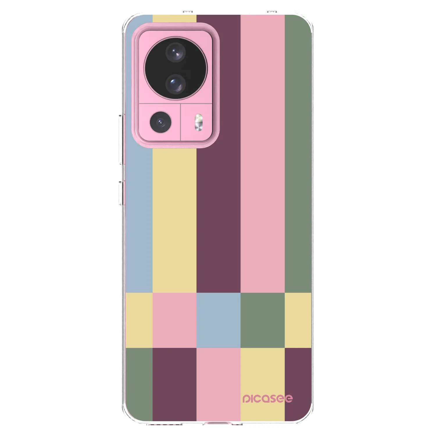Picasee silikonowe przeźroczyste etui na Xiaomi 13 Lite - Lobby tiles