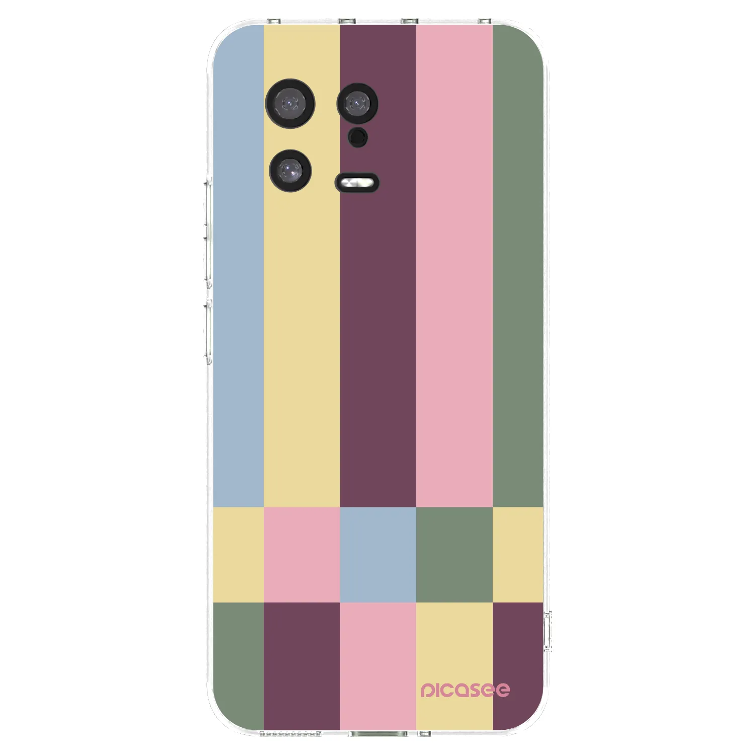 Picasee silikonowe przeźroczyste etui na Xiaomi 13 - Lobby tiles