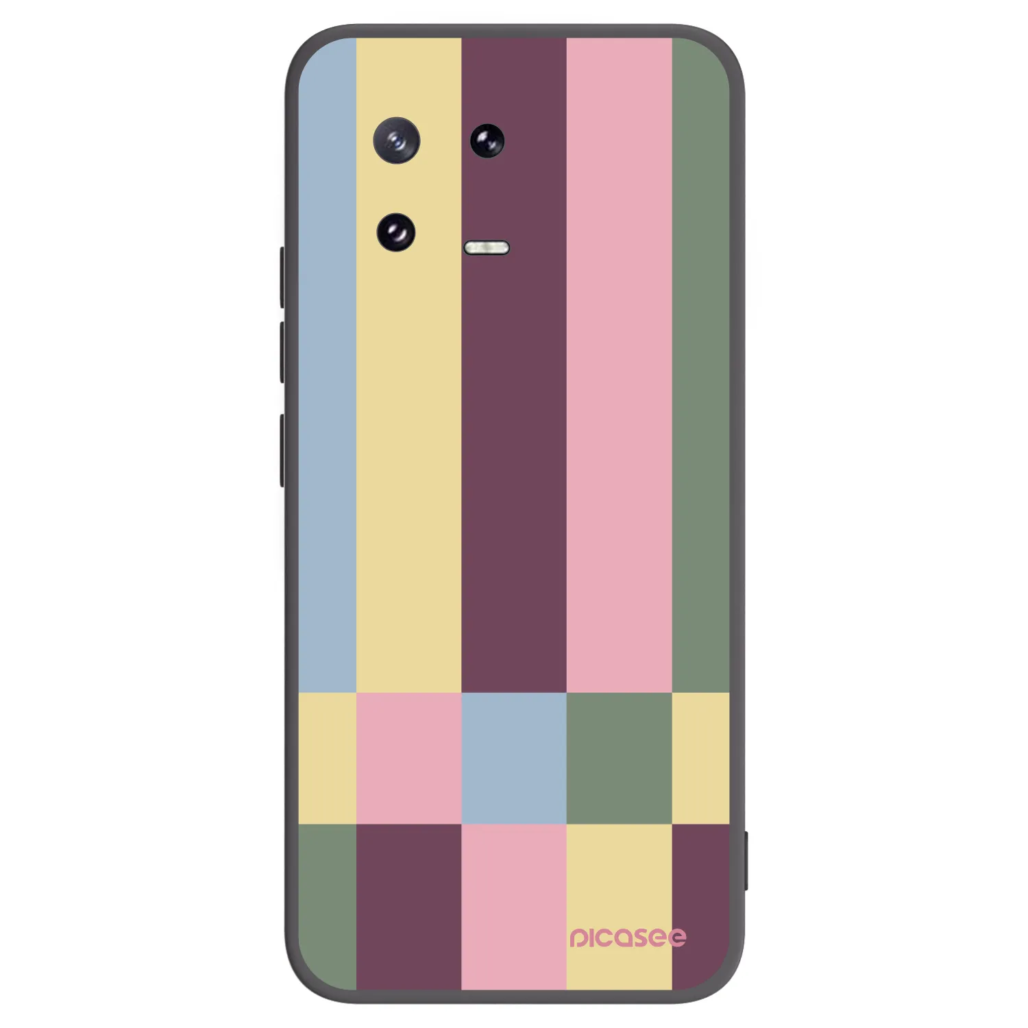 Picasee silikonowe czarne etui na Xiaomi 13 Pro - Lobby tiles