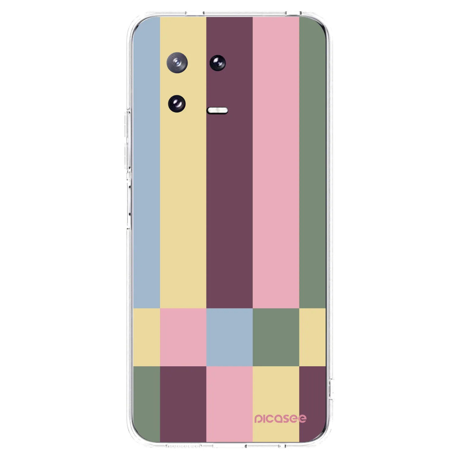 Picasee silikonowe przeźroczyste etui na Xiaomi 13 Pro - Lobby tiles