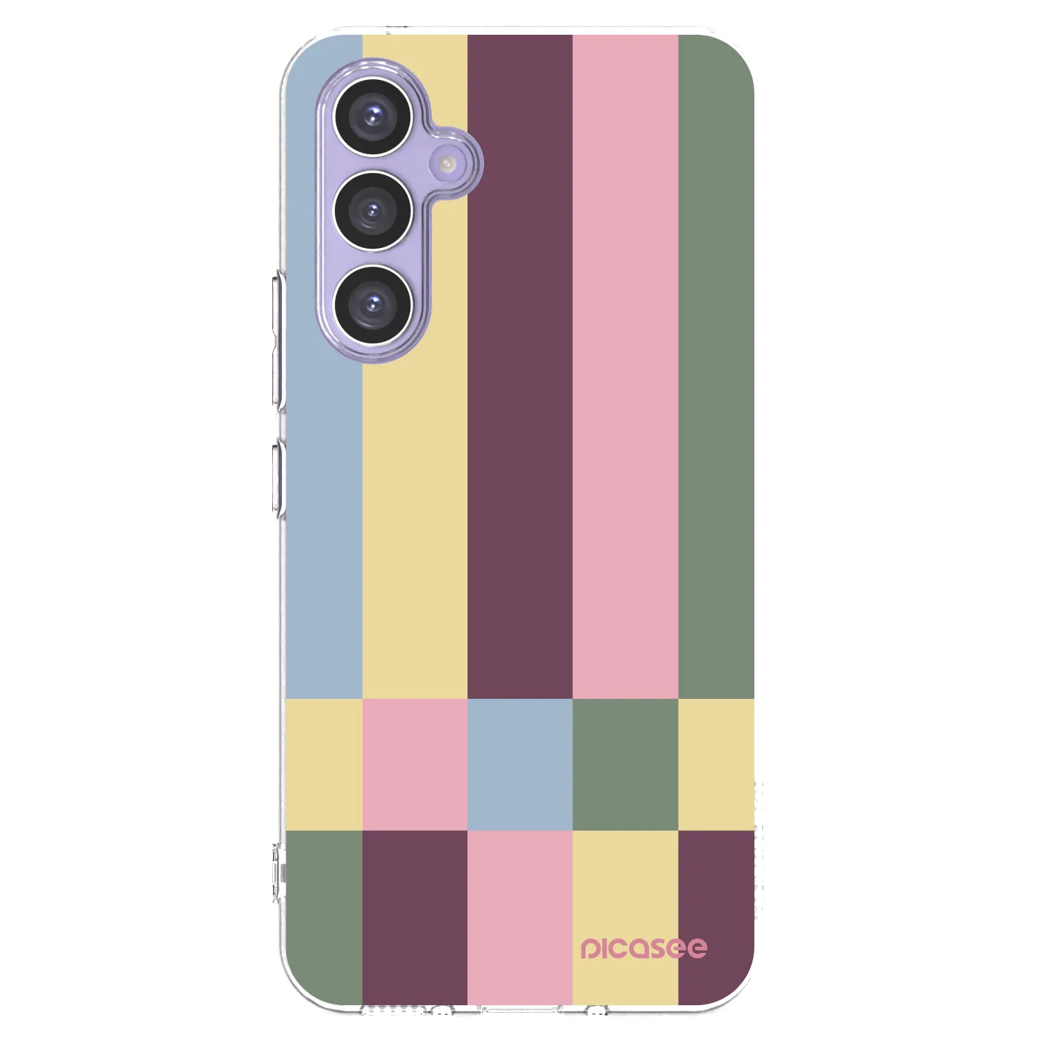 Picasee silikonowe przeźroczyste etui na Samsung Galaxy A54 5G A546B - Lobby tiles