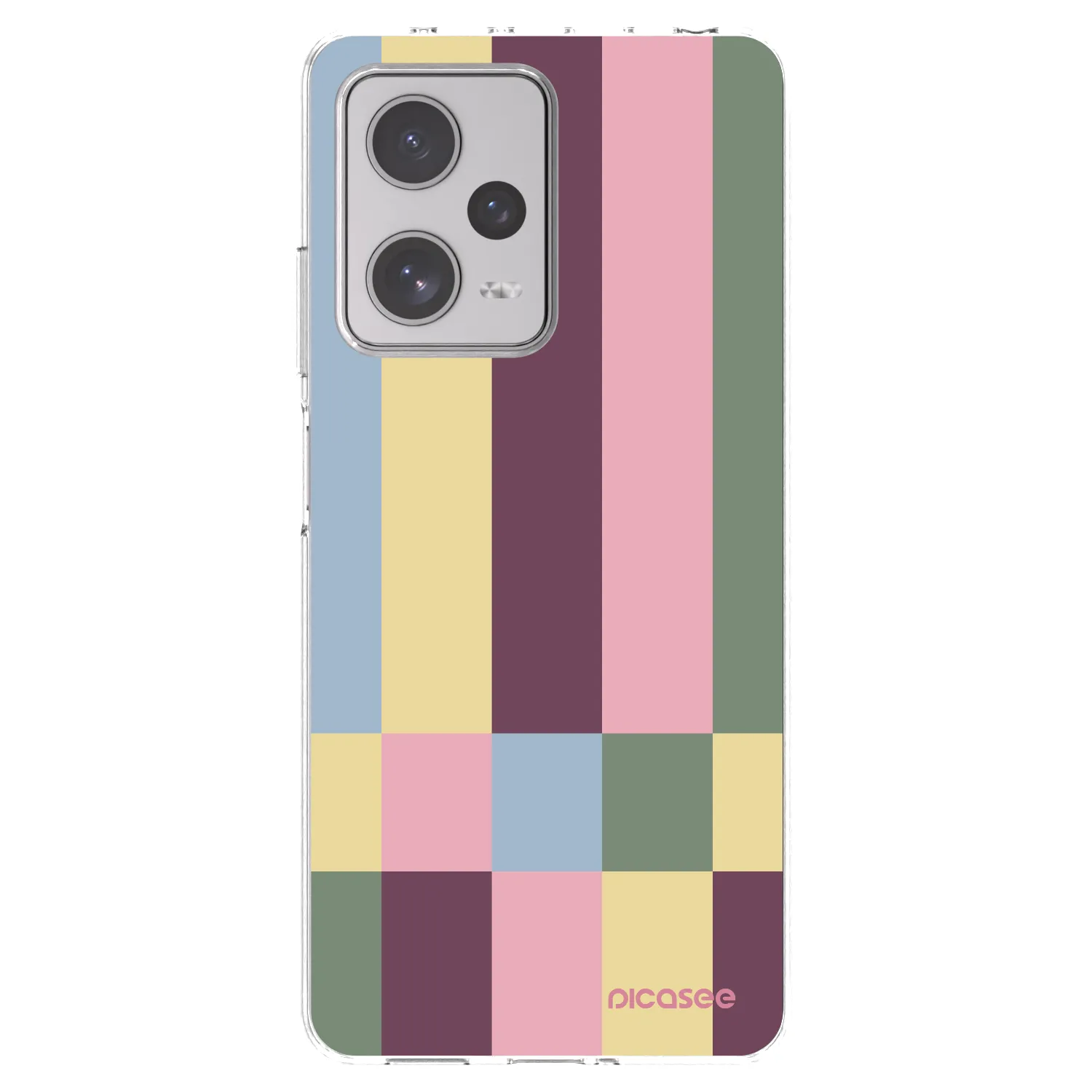Picasee silikonowe przeźroczyste etui na Xiaomi Redmi Note 12 Pro+ 5G - Lobby tiles