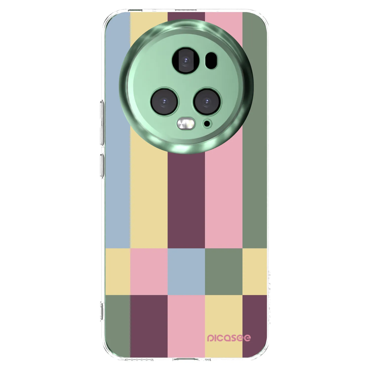 Picasee silikonowe przeźroczyste etui na Honor Magic5 Pro - Lobby tiles