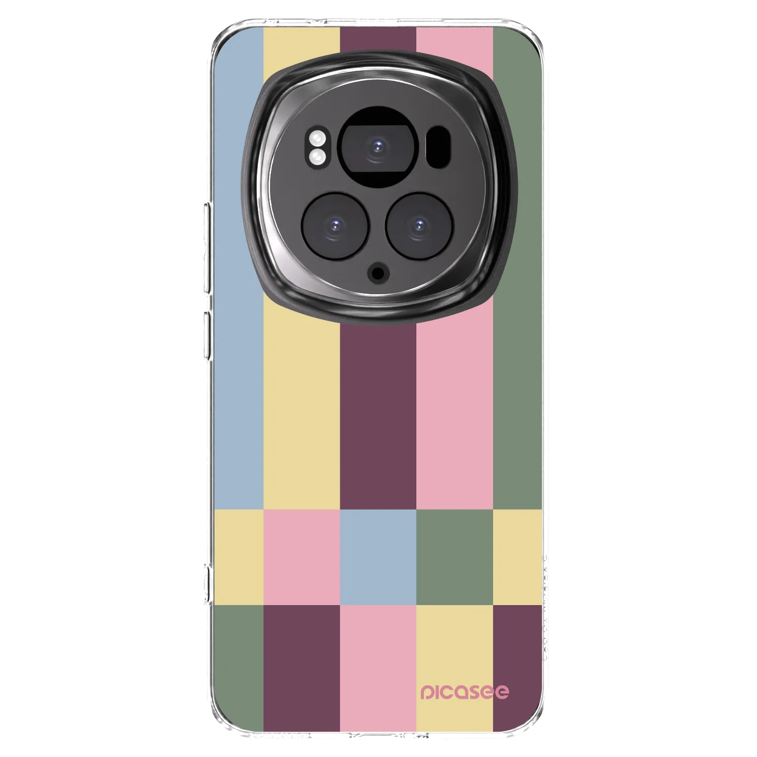 Picasee silikonowe przeźroczyste etui na Honor Magic6 Pro - Lobby tiles