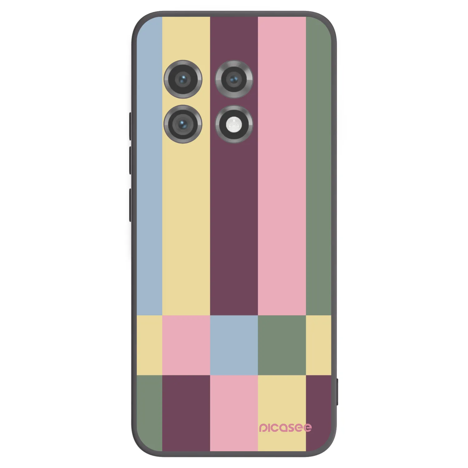 Picasee silikonowe czarne etui na OnePlus 11 5G - Lobby tiles