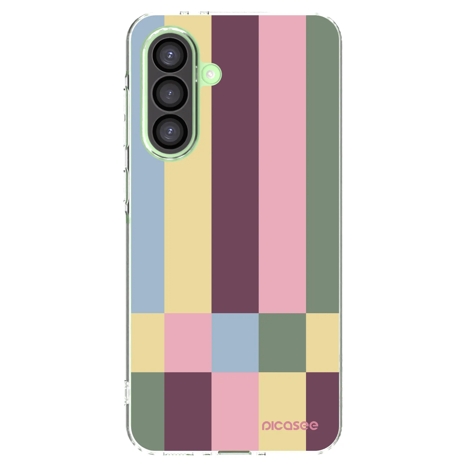 Picasee silikonowe przeźroczyste etui na Samsung Galaxy A26 5G A266B - Lobby tiles