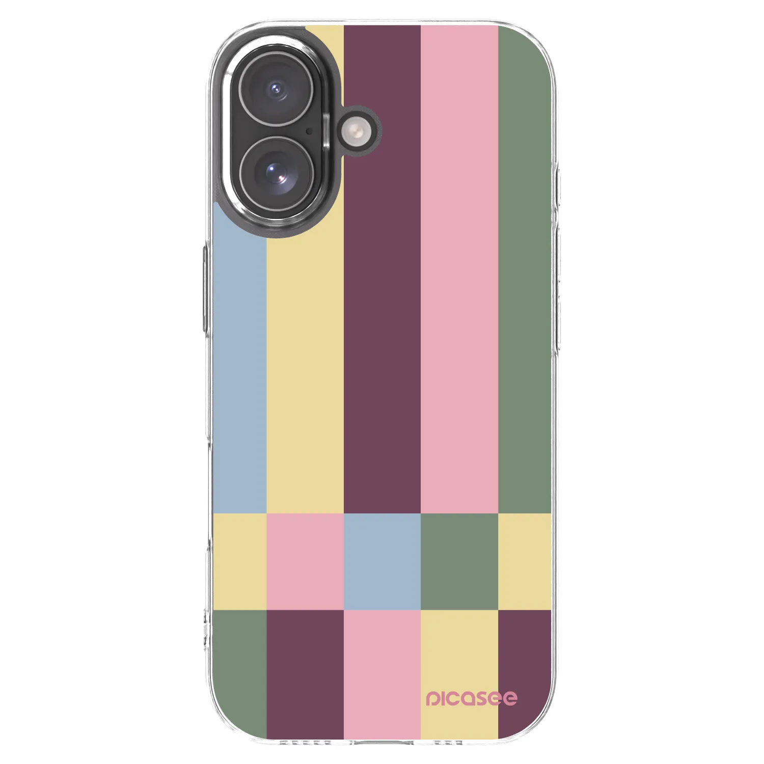 Picasee silikonowe przeźroczyste etui na Apple iPhone 17 - Lobby tiles