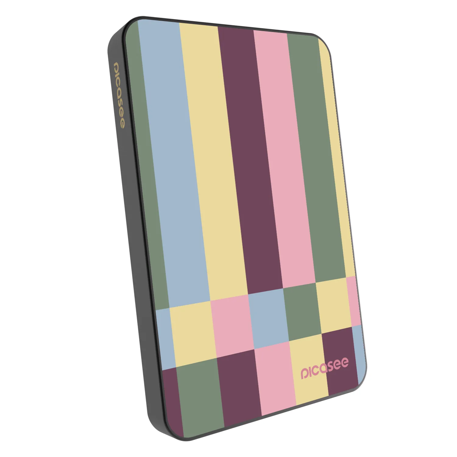 Picasee Powerbank z MagSafe 5 000 mAh Szary - Lobby tiles