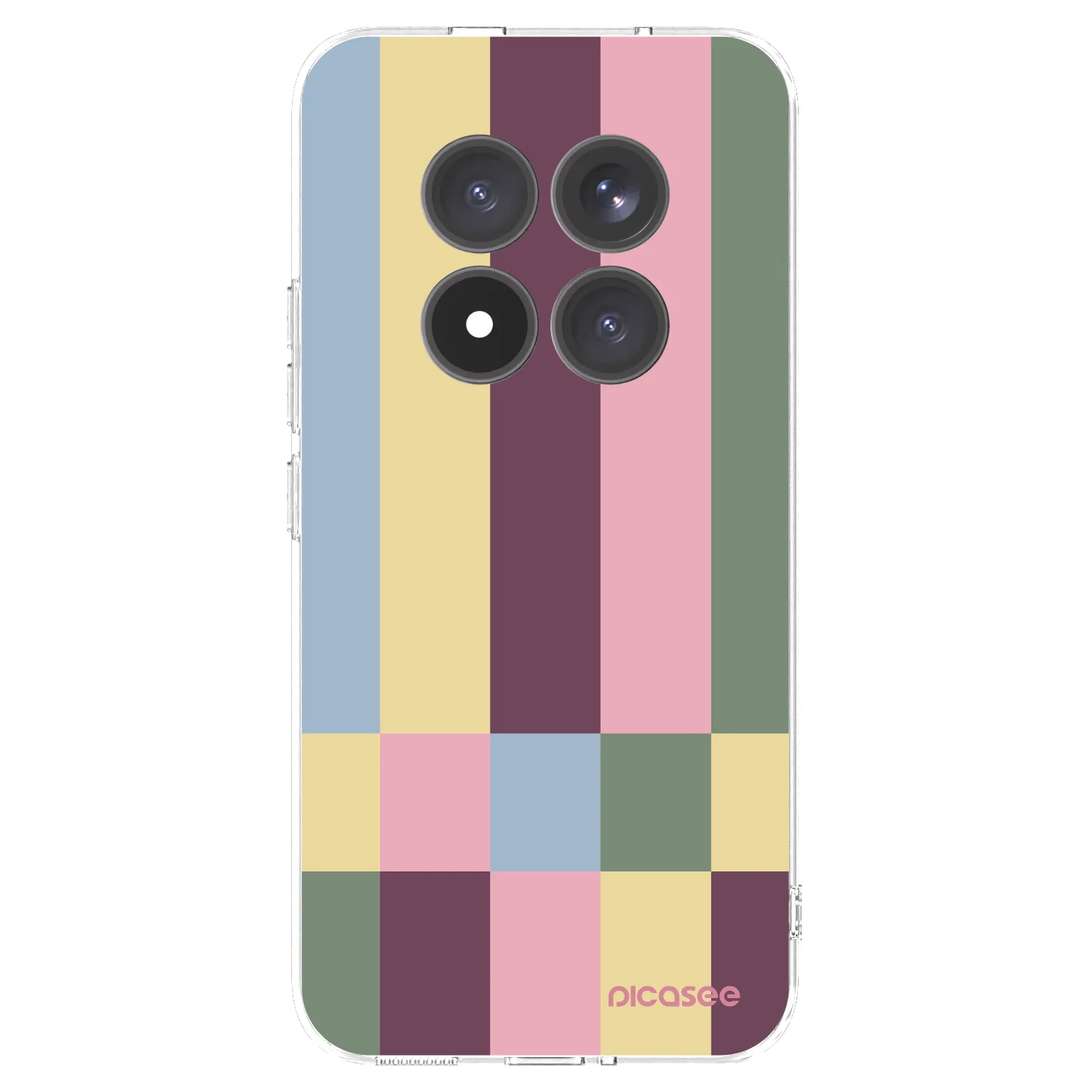 Picasee silikonowe przeźroczyste etui na Xiaomi Redmi Note 15 Pro+ - Lobby tiles