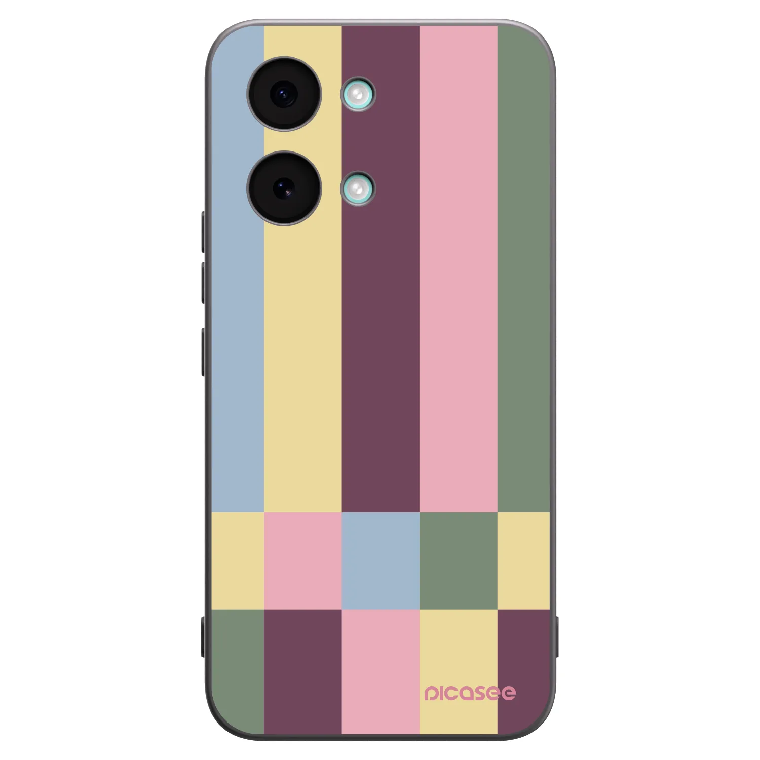 Picasee silikonowe czarne etui na Xiaomi Poco X8 Pro Max - Lobby tiles