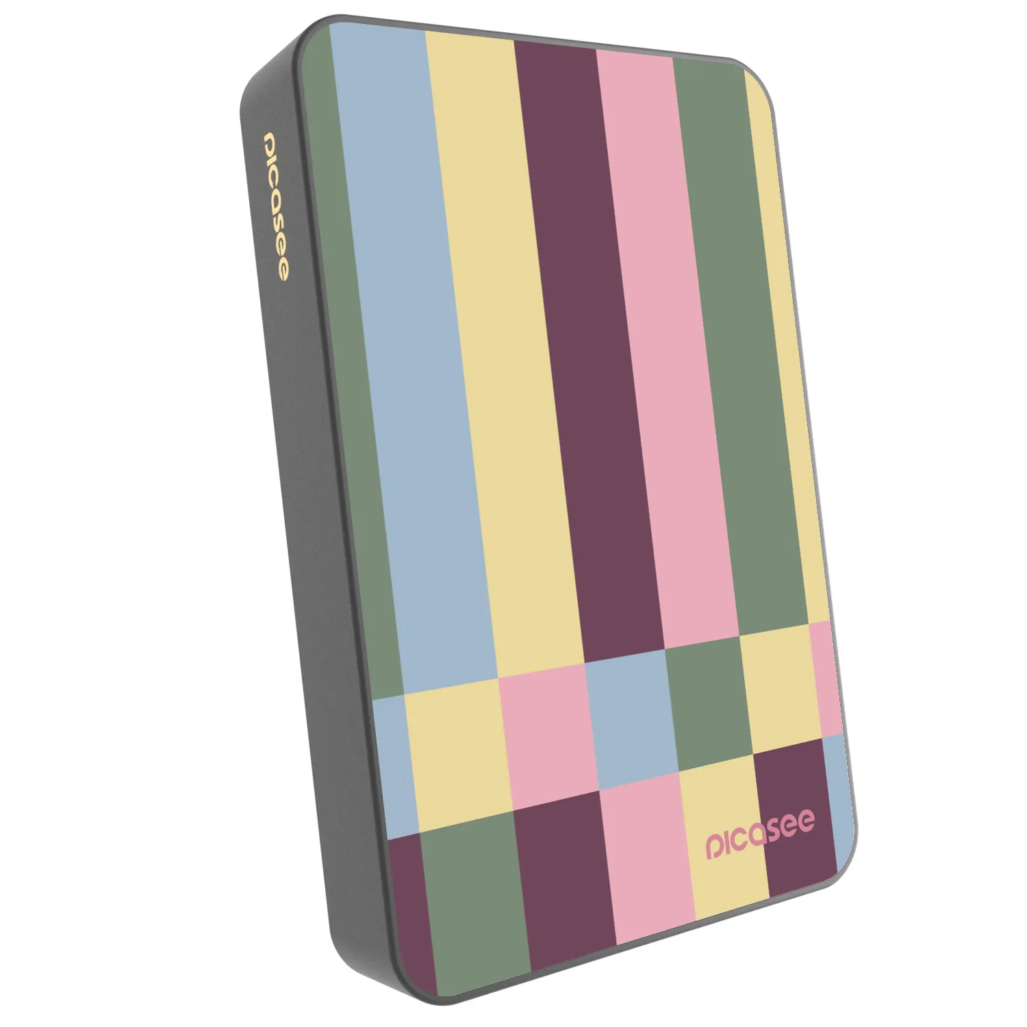Picasee Powerbank z MagSafe 10 000 mAh Szary - Lobby tiles