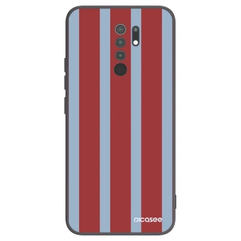Picasee silikonowe czarne etui na Xiaomi Redmi 9 - Lounge pass