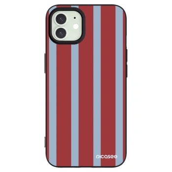 Picasee silikonowe czarne etui na Apple iPhone 12 - Lounge pass