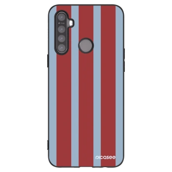 Picasee silikonowe czarne etui na Realme 5 - Lounge pass