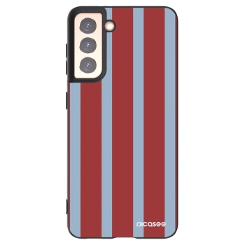 Picasee silikonowe czarne etui na Samsung Galaxy S21 5G G991B - Lounge pass