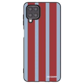 Picasee silikonowe czarne etui na Samsung Galaxy A12 A125F - Lounge pass