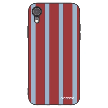 Picasee silikonowe czarne etui na Apple iPhone XR - Lounge pass