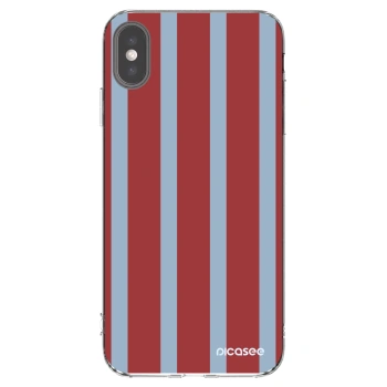 Picasee silikonowe przeźroczyste etui na Apple iPhone XS Max - Lounge pass