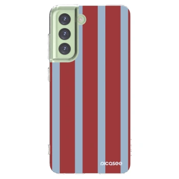 Picasee silikonowe przeźroczyste etui na Samsung Galaxy S21 FE 5G - Lounge pass
